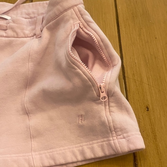 Helmut Lang Women’s Pink Shorts Drawstring zipper pockets size 10 - Picture 16 of 16